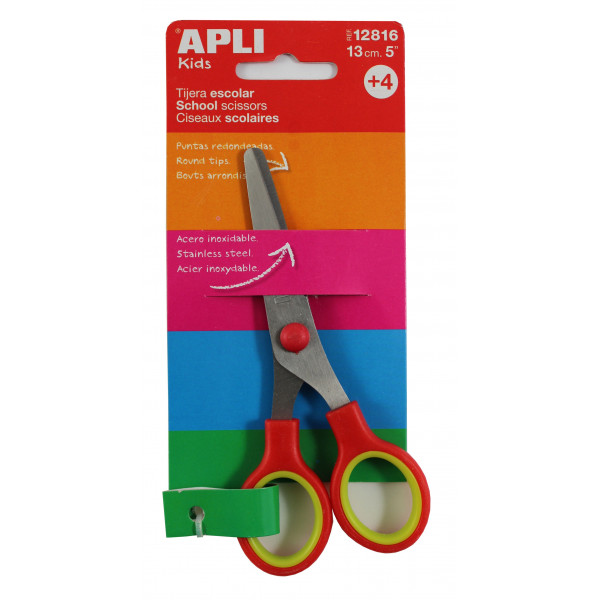 photo-Ciseaux pour l’école 13 cm - Apli