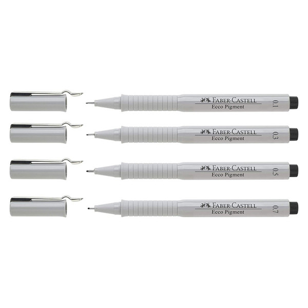 4-feutres-techniques-Ecoo-pigment-faber-castell
