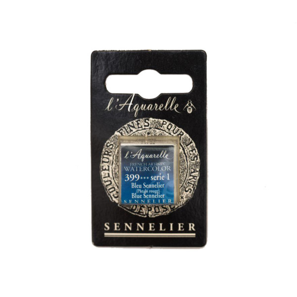Aquarelle Extra-Fine 1/2 Godet Bleu Sennelier Sennelier pas cher