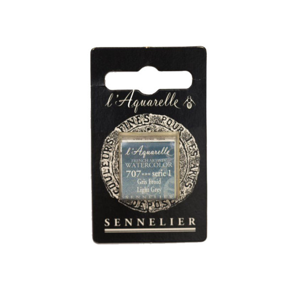 Aquarelle Extra-Fine 1/2 Godet Gris Froid Sennelier pas cher
