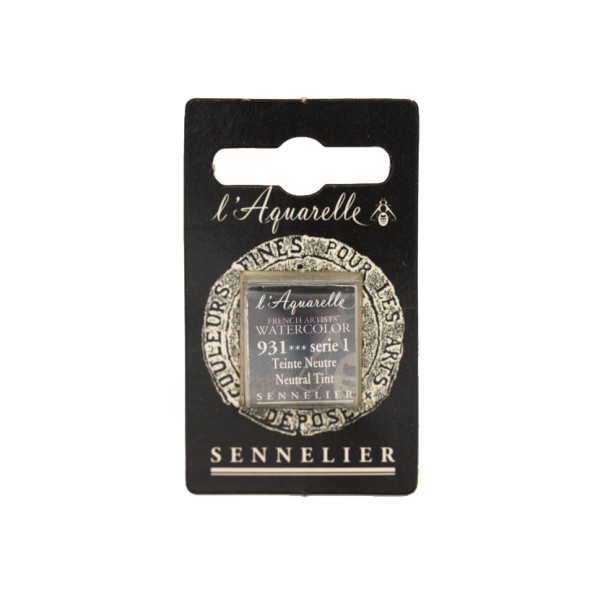 Aquarelle Extra-Fine 1/2 Godet Teinte Neutre Sennelier pas cher