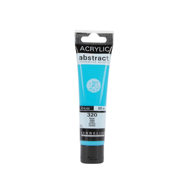 photo - Peinture acrylique - Bleu azur - 320 - Abstract - Sennelier - Tube 60ml