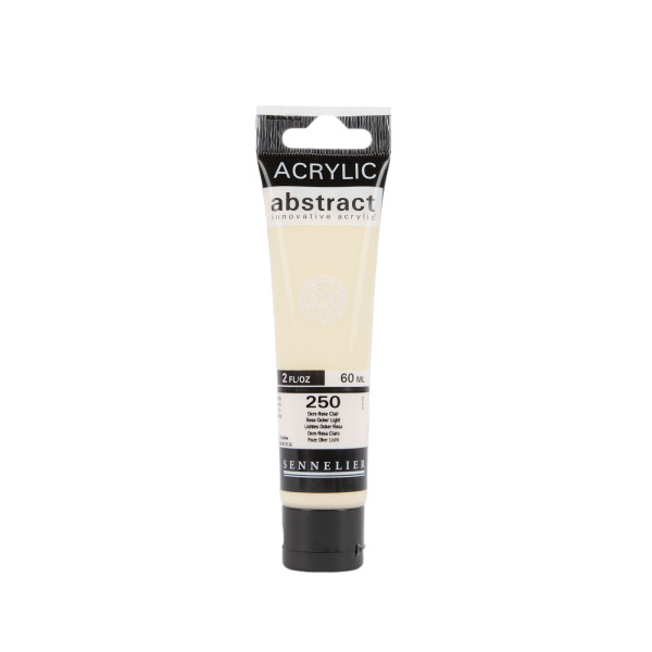 photo - Peinture acrylique - Ocre rose clair - 250 - Abstract - Sennelier - Tube 60ml