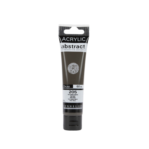 photo - Peinture acrylique - Terre ombre naturelle - 205 - Abstract - Sennelier - Tube 60ml