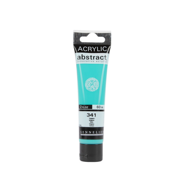 photo - 
Peinture acrylique - Turquoise - 341 - Abstract - Sennelier - Tube 60ml