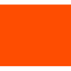 Peinture acrylique - Rouge cadmium orange - 615 - Abstract - Sennelier - Tube 60ml
