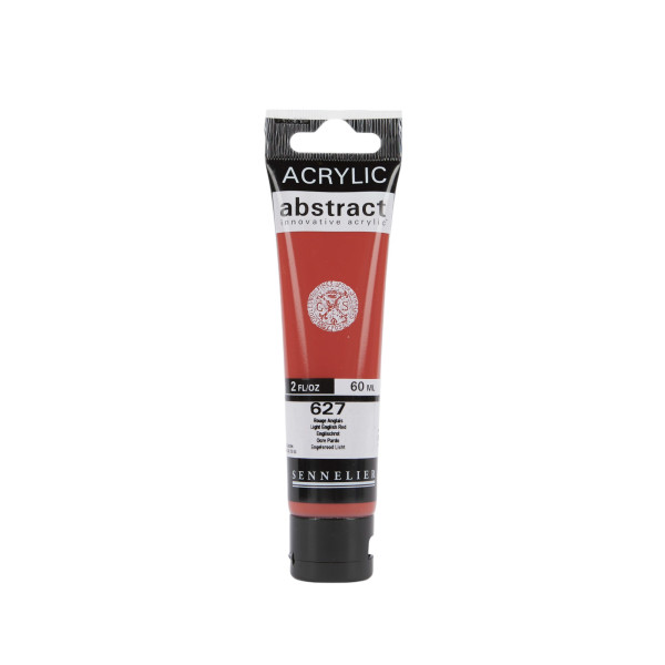 photo - Peinture acrylique - Rouge anglais - 627 - Abstract - Sennelier - Tube 60ml