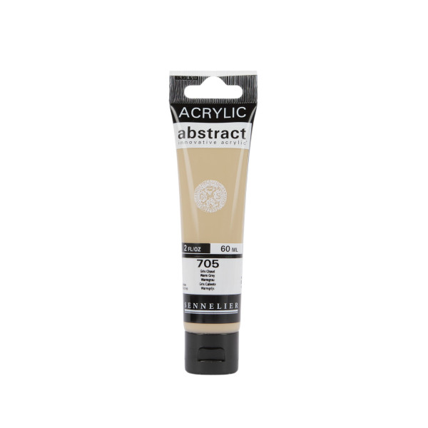 photo - Peinture acrylique - Gris chaud - 705 - Abstract - Sennelier - Tube 60ml