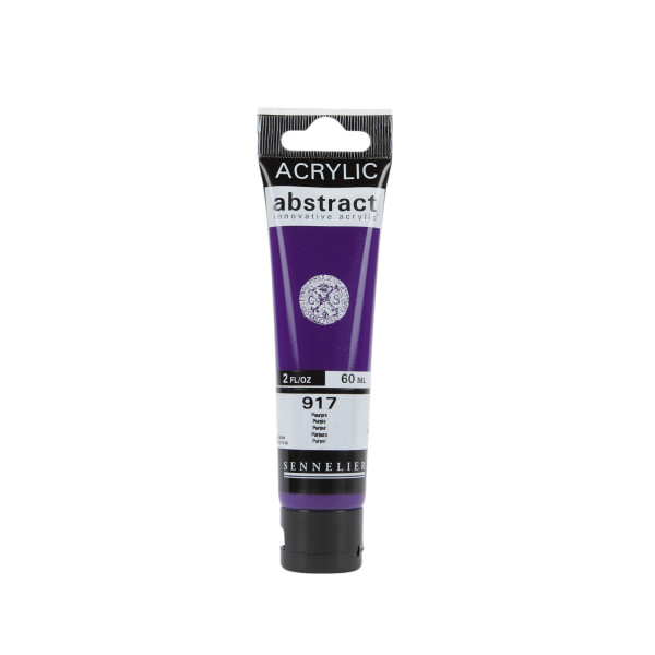 photo - Peinture acrylique - Pourpre - 917 - Abstract - Sennelier - Tube 60ml