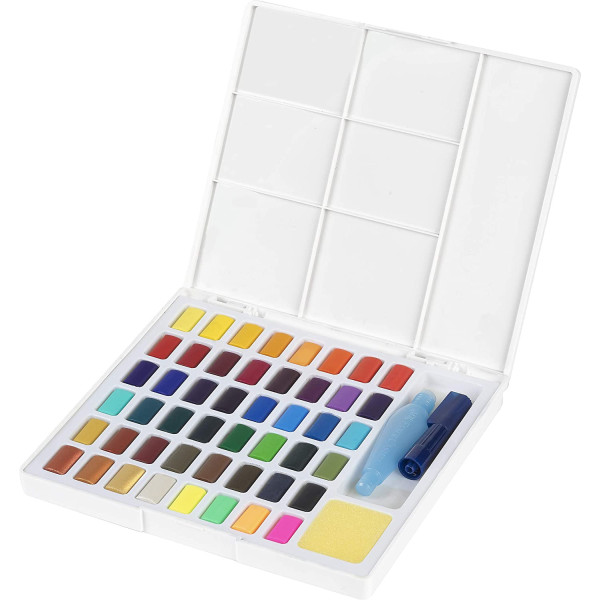 Aquarelles en godet - Creative studio - boite de 24 - Faber-Castell | Artmania