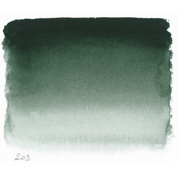 Aquarelle Extra-Fine 1/2 Godet Terre Verte Brûlée Sennelier | Artmania