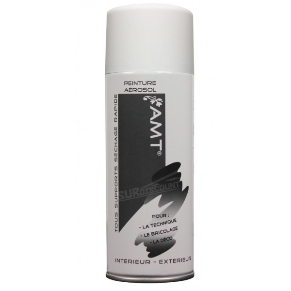 photo - Bombe de peinture - Blanc mat - AMT - 330ml