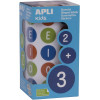 Rouleau de 900 gommettes voyelles alphabet Apli Agipa pas cher