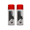 Lot de 2 bombes de peinture - rouge feu - AMT pas cher-26262