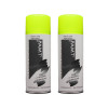 Lot de 2 bombes de peinture - jaune fluo - AMT pas cher-26299