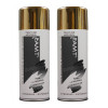 Lot de 2 bombes de peinture - or - AMT pas cher-26355