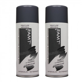 Lot de 2 bombes de peinture - ardoise - AMT pas cher-26391