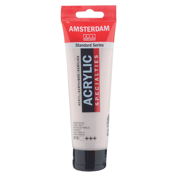 photo-Peinture acrylique - Rouge de perle - 819 - Amsterdam - Tube de 120ml