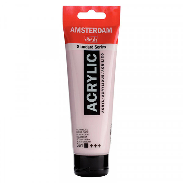 photo-Peinture acrylique - Rose clair - 361 - Amsterdam - Tube de 120ml