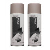 Lot de 2 bombes de peinture - taupe mat - Amt | Artmania-26850