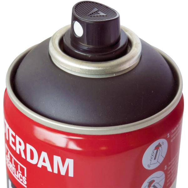Bombe de peinture Amsterdam 400 ml noir oxyde | à seulement 7,99 €