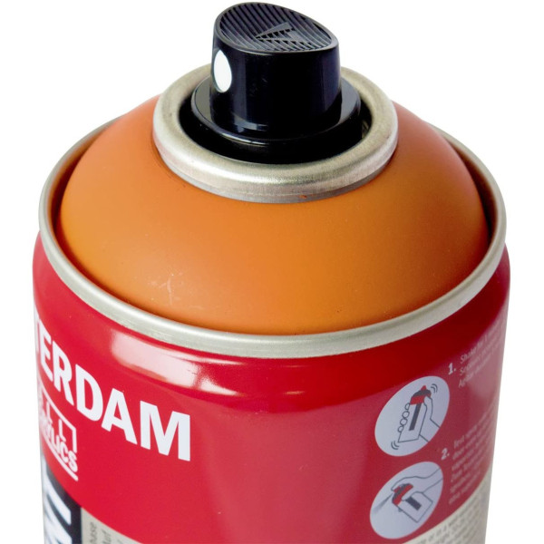 Bombe de peinture Amsterdam 400 ml vermillon | à seulement 7,99 €