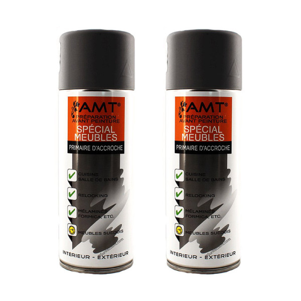 Lot de 2 bombes primaire d'accroche - spécial meubles - AMT | Artmania-27087