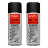 Lot de 2 bombes de peinture haute température - noir - AMT pas cher-27099