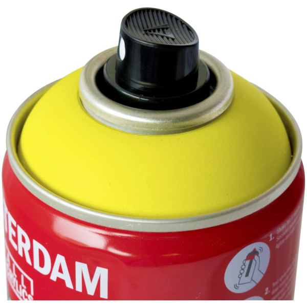 Bombe de peinture Amsterdam 400ml jaune azo citron | à seulement 7,99 €