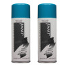 Lot de 2 bombes de peinture - turquoise - AMT pas cher