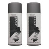 Lot de 2 bombes de peinture - gris métallisé - AMT pas cher-27215