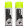 Lot de 2 bombes de peinture - jaune fluo - AMT pas cher-27216