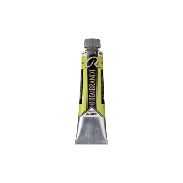 peinture-huile-rembradt-vert-jaunatre
