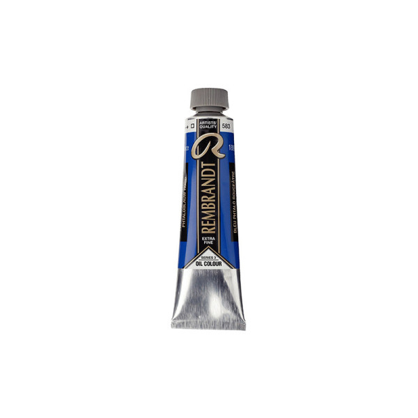 peinture-huile-rembradt-bleu-phalto-rougeatre