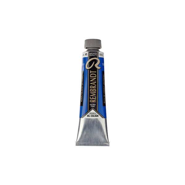 Peinture à l'huile extra-fine en tube - bleu de cobalt - Rembrandt pas cher