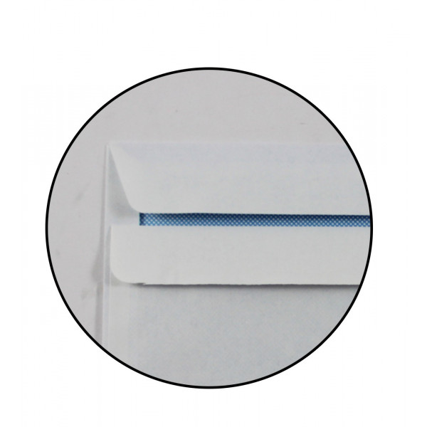 Acheter 500 Enveloppes Blanches Dl À Fenêtre 45X100Mm Autocollante 110X220Mm Gpv 71384