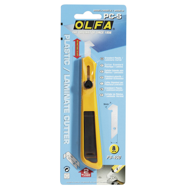 Cutter avec crochet spécial plexigas OLFA PC-S | Artmania