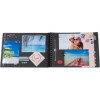 Album de scrapbooking - 32x22cm - Noir - Inclus stickers, feutres, pochoirs, coins photos - Exacompta