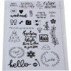 Album de scrapbooking - 32x22cm - Noir - Inclus stickers, feutres, pochoirs, coins photos - Exacompta