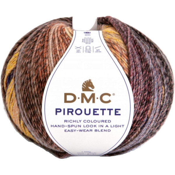 photo-Pelote - Acrylique - Couleur 708 - Pirouette - DMC - Tricot - Vêtement