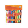 150 échevettes - Fils pour bracelet brésilien - Couleurs assorties + Kumihimo rond - DMC