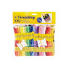 photo-105 échevettes - Fils pour bracelet brésilien et broderie - Couleurs assorties - DMC