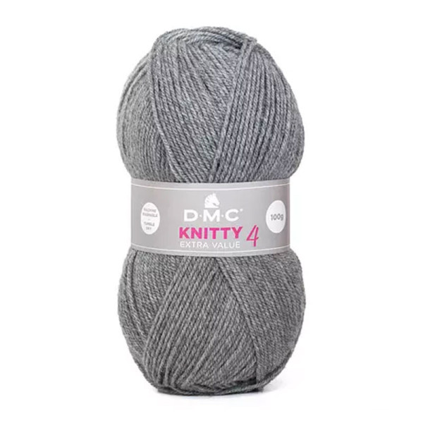photo-Pelote - 100% acrylique - Couleur K838 - 50g - 140m - DMC - Knitty 4 - Tricot