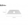 Etui de 5 lames de cutter 17,5 mm RSKB-2 OLFA | Artmania