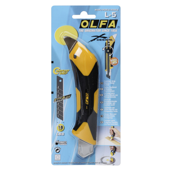 Cutter X-Design OLFA L-5 lames de 18 mm | Artmania