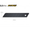 Etui de 5 lames HBB-5B lame de 25 mm | Artmania