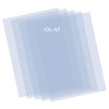 Lot de 10 feuilles Mylar A5 pour pochoir - Epaisseur 0,2 mm - Qbix | Artmania