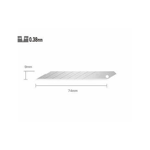 Etui de 10 lames de cutter 18mm SAB-10B OLFA | à seulement 8,75 €