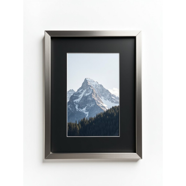 Passe-partout - Noir - 13x18cm - Photo 10x15cm - Pour cadre - Encadrement