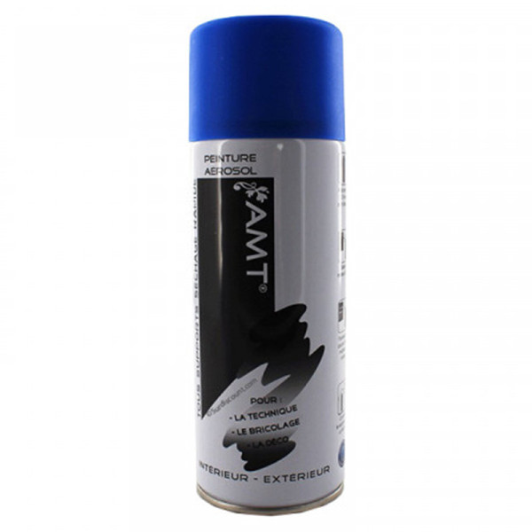 photo - Bombe de peinture - Bleu mat - AMT - 330ml